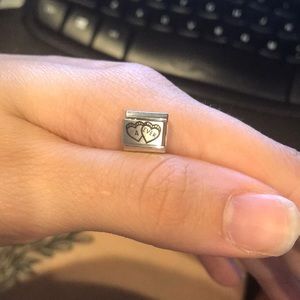 Italian Charm Bracelet Forever Hearts 4Ever